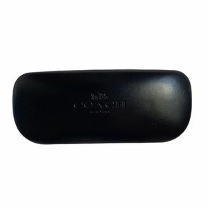 Coach Glass Black Case